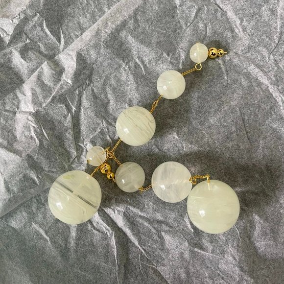 Cult Gaia Candace Earrings - Jade Light Green - Picture 5 of 5